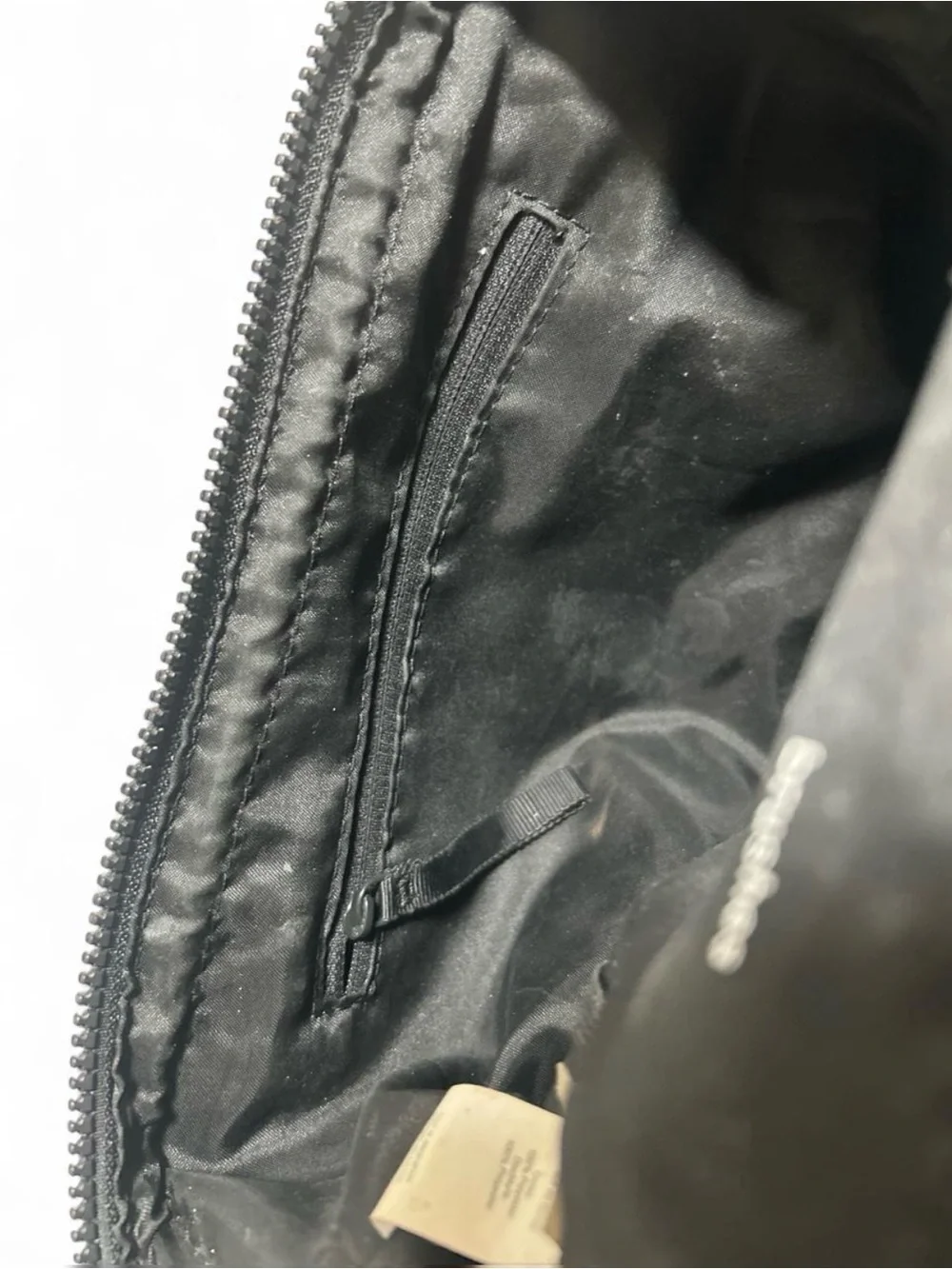 lululemon athletica Black Compact Zipper Pouch